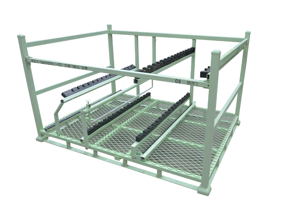 冲压件左前门框口料架 冲压件左前门框口料架